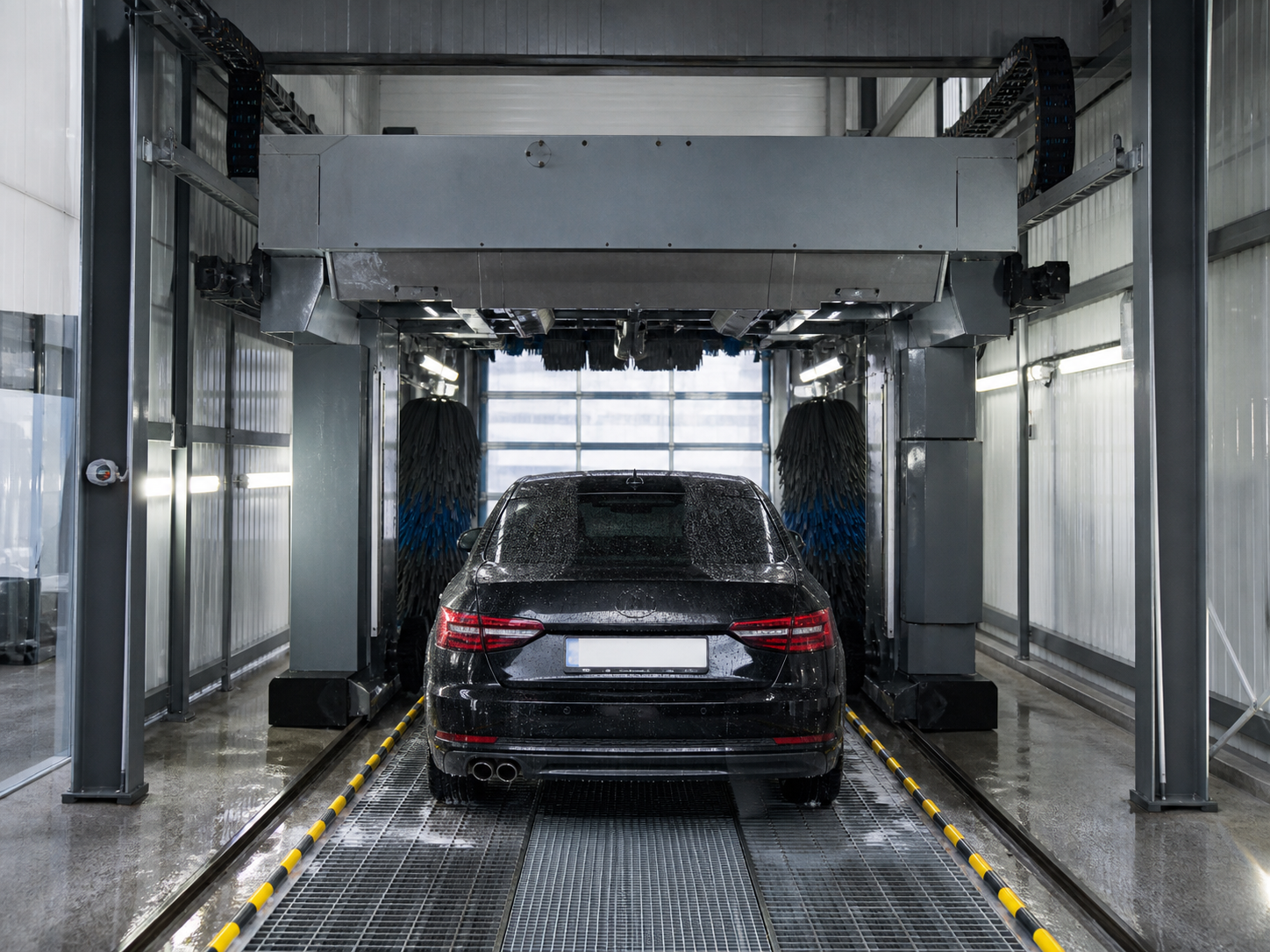 Портальная автомойка с автоматическим оборудованием